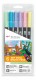 TOMBOW    ABT Dual Brush Pen - ABT-6P-2  6er Set Pastellfarben