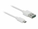 DeLock Delock Easy-USB2.0-Kabel A-MicroB: 2m, Beide