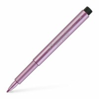 FABER-CASTELL Pitt Artist Pen 1,5mm 167390 rubin-metallic, Kein