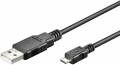 MicroConnect - USB-Kabel - Micro-USB Typ B (M) zu USB (M) - 3 m