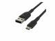 BELKIN MICRO-USB/USB-A CABLE PVC 1M BLACK
