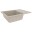 Bild 2 vidaXL Küchenspüle mit Überlauf Oval Beige Granit