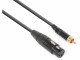 PD Connex CX136 XLR 3 Pole, female - Cinch 0.15