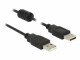 Image 1 DeLock USB-2.0-Kabel USB A - USB A 2 m