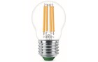 Philips E27 Tropfen LED, Ultra-Effizient, Warmweiss, 40W Ersatz