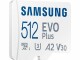 Immagine 2 Samsung microSDXC-Karte Evo Plus 512 GB, Speicherkartentyp