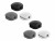 Bild 4 DeLock Kabel-Clip 5 mm, 3x2 Stück, weiss, grau, schwarz
