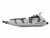 Image 2 Amewi Boot Black Turbo Militärboot Weiss, 420 mm, RTR