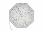 Esschert Design Regenschirm Blumen Grün/Weiss, Detailfarbe: Grün, Weiss