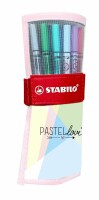 STABILO Rollerset Point 68 1mm 6825-09-01CH Pastellove 25