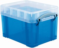 USEFULBOX Kunststoffbox 3lt 68502006 transparent blau, Kein