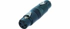 Neutrik Audio-Adapter XLR 3 Pole, female - XLR 3