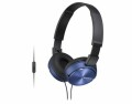 Sony MDR-ZX310APB, blau, ohraufliegender