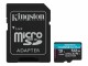Image 5 Kingston 512GB MSDXC CANVAS GO PLUS 170R A2