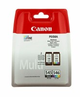 Canon Multipack Tinte schwarz/color PGCL545/6 PIXMA MG 2450/2550