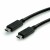 Image 0 Roline USB-C-C, Lade & Datenkabel 11.44.9053 Black, ST/ST, 100W