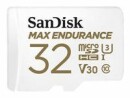 SanDisk microSDHC-Karte Max Endurance 32GB, Speicherkartentyp