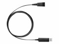 Jabra Adapter Link 230 USB-A - QD, Adaptertyp: Adapter