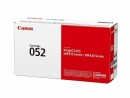 Canon Toner 052 / 2199C002 Black, Druckleistung Seiten: 3100