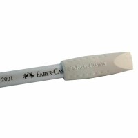 FABER-CASTELL Aufsteckradierer GRIP 2001 187000 grau, 10x10x40mm 2