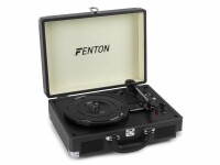 Fenton Plattenspieler mit Bluetooth RP115 Schwarz, Detailfarbe