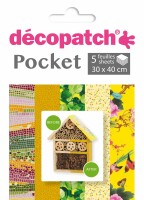 DECOPATCH Papier Pocket Nr. 26 DP026C 5 Blatt