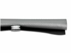 DeLock Kabelschlauch 2 m x 10 mm, Knopfverschluss Grau
