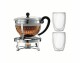 Bodum Tee-Set Chambord 1.3 l, Transparent, Material