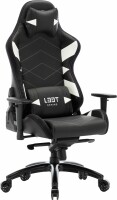 L33T Elite V4 Gaming Chair PU 160369 Black/White decor