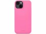 Holdit Back Cover Silicone iPhone 15 Pink, Fallsicher: Nein