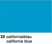 URSUS     URSUS Tonzeichenpapier 50x70cm 2232235 130g, calif.blau