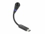 DeLock Mikrofon USB Schwanenhals mit Mute Button