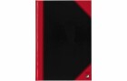 Bantex Notizbuch Bantex A4 96 Seiten, Schwarz/Rot, Produkttyp