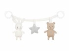 Jabadabado Kinderwagenspielzeug Teddy / Hase, Material: Polyester