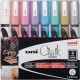 UNI-BALL  Chalk Marker         1.8-2.5mm - PWE-5M 8C 8 Stück ass.