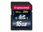 Transcend - Flash-Speicherkarte - 16 GB - Class 10 - SDHC