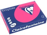 Clairefontaine Kopierpapier Trophée A4, 80 g/m², Neonrosa, 500 Blatt