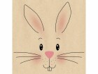 Braun + Company Serviette Hase, 33 x 33 cm, 1 Stück