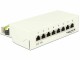 DeLock Patchpanel 8 Port Desktop, Cat.6A, LSA,