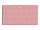Logitech Tastatur - Keys-To-Go Pink
