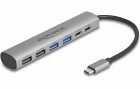 DeLock USB-Hub 2x USB 3.1 Typ-C/1x 3.1 USB Type-A/1x