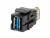 Bild 1 Bachmann Keystone-Modul USB 3.0, Modultyp: Keystone, Anschluss Front