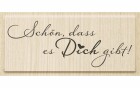 Heyda Stempel Schön dass es Dich gibt 1 Stück