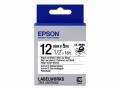 Epson TAPE - LK4WBQ IRON ON BLK/ WH 12/5  NMS  