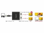 DeLock USB-C - 2x HDMI Adapter, 4K, 30Hz