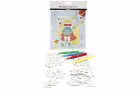 Creativ Company Bastelset Puzzle Superhelden, Weiss, 1 Set