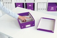 Leitz Click&Store Box 220x100x285mm 60570062 violett, Kein