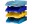 Bild 4 Exacompta Ablagekorb Bee Blue Combo Midi Mehrfarbig, 4 Stück