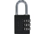 Abus Zahlenschloss 144/30 B/DFNLI Schwarz Aluminium, Schlossart