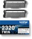 BROTHER   Toner Twin Pack        schwarz - TN-2320   HL-L2340/L2360   2x2600 Seiten